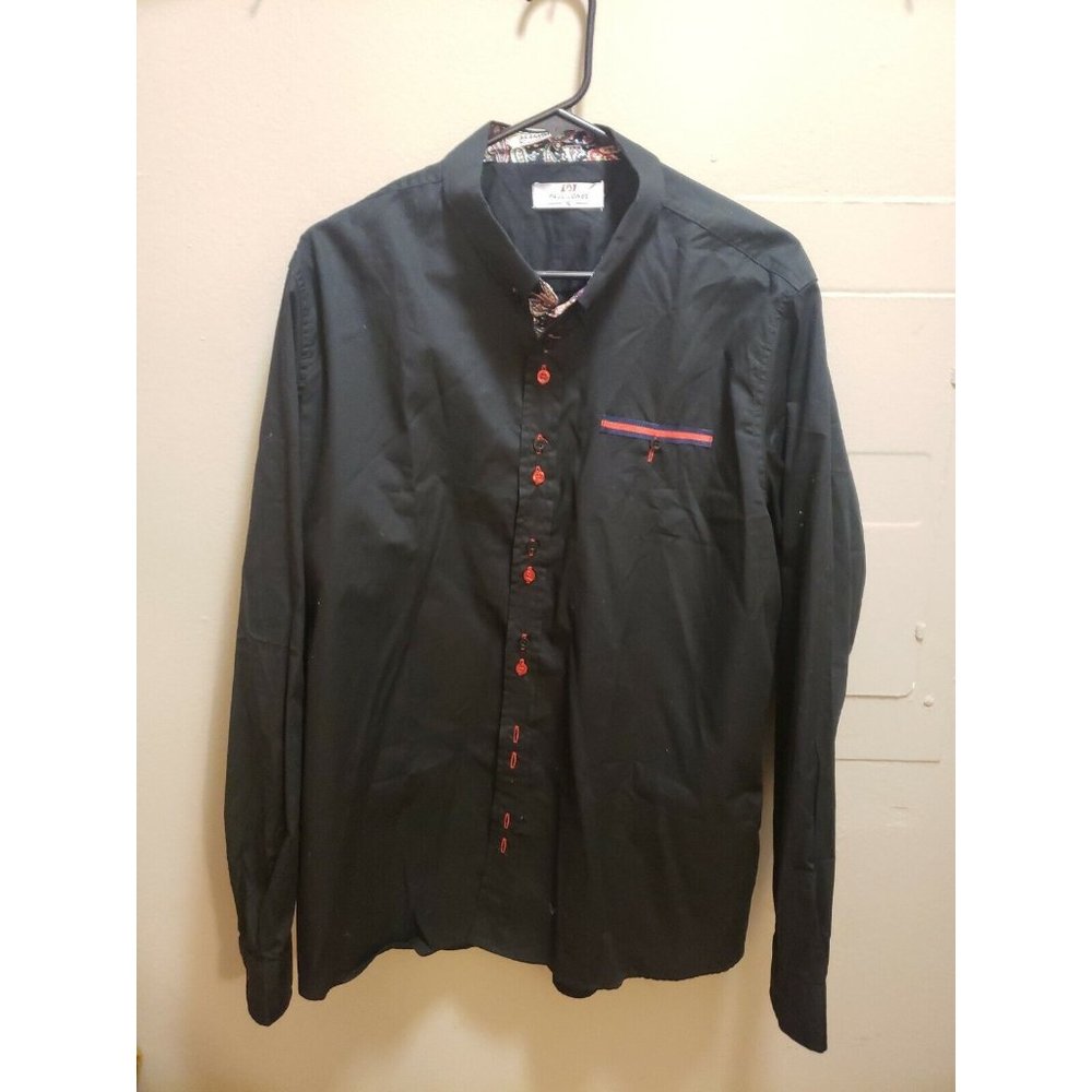 Paul Jones Men's Large Button Up Long Sleeved Shirt - XL